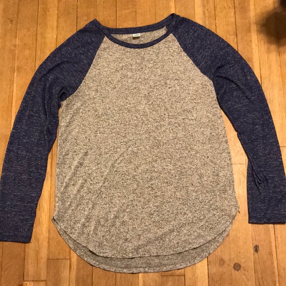 Old Navy Tops - 2/$15 Old Navy Soft Color Block Baseball Shirt